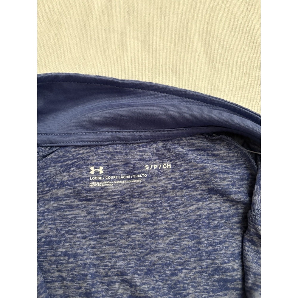 NEW Under Armour UA Tech 1/2 Zip Royal Graphite Men's Size Small UA MENS SHIRT - Picture 9 of 15